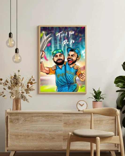 ICC T20 India Winner - Canvas by Priyank & Khushboo