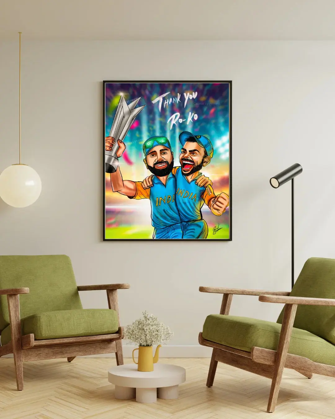 ICC T20 India Winner - Canvas by Priyank & Khushboo