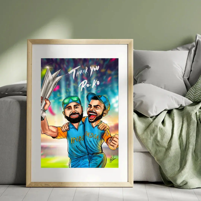 ICC T20 India Winner - Canvas by Priyank & Khushboo